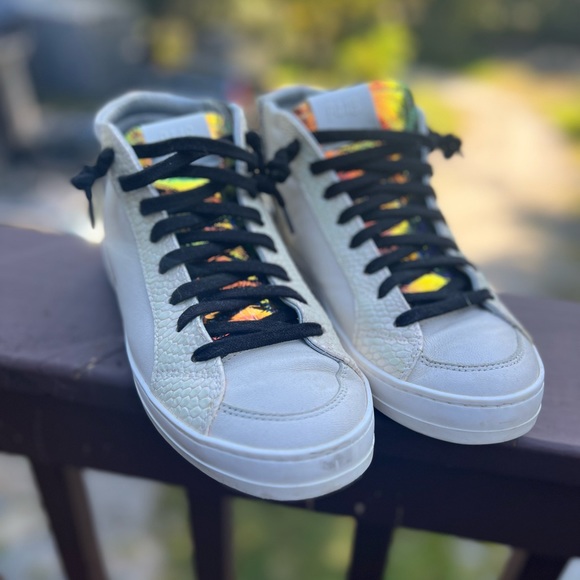 p448 high top sneakers